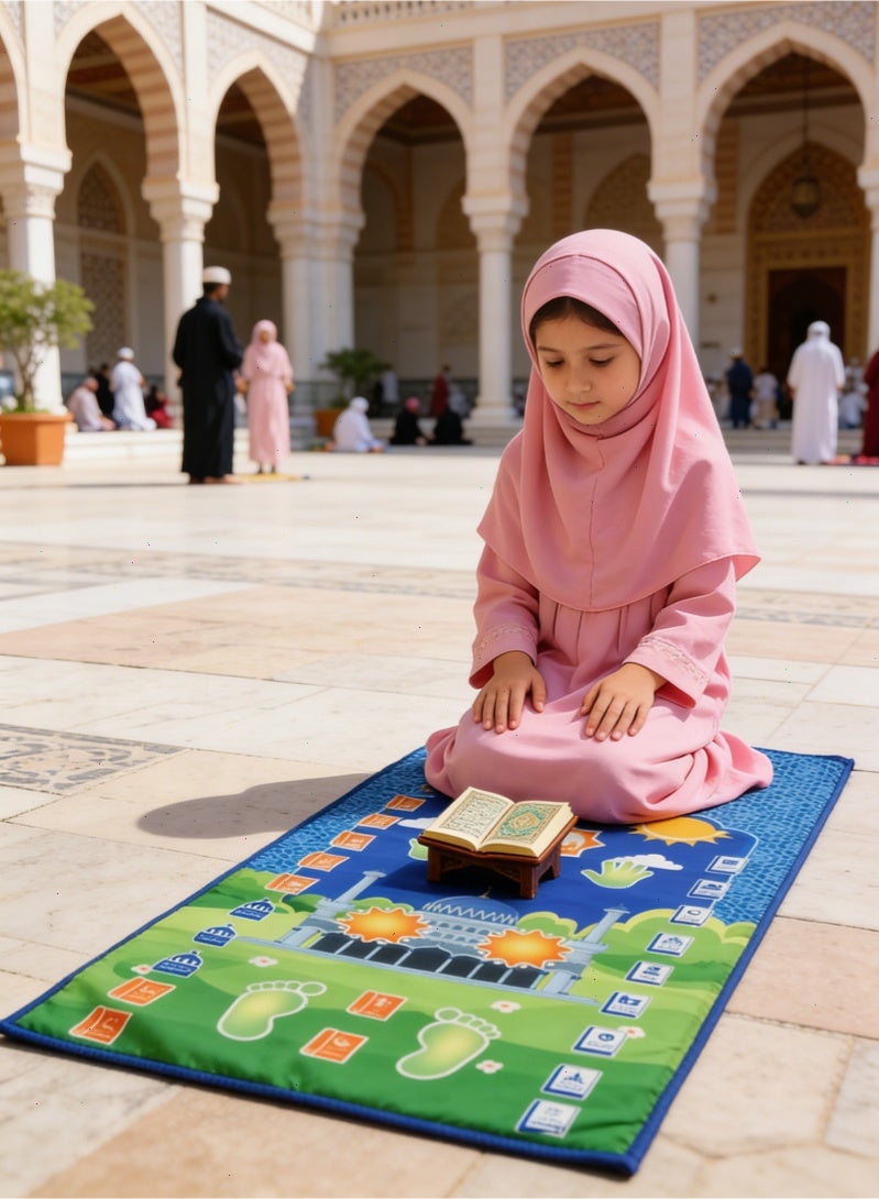 Smart Electronic Prayer Mat for Kids : Interactive, Touch Sensitive, Soft & Washable with 10 Languages for Islamic Children’s Prayer​ Mug - Image 4